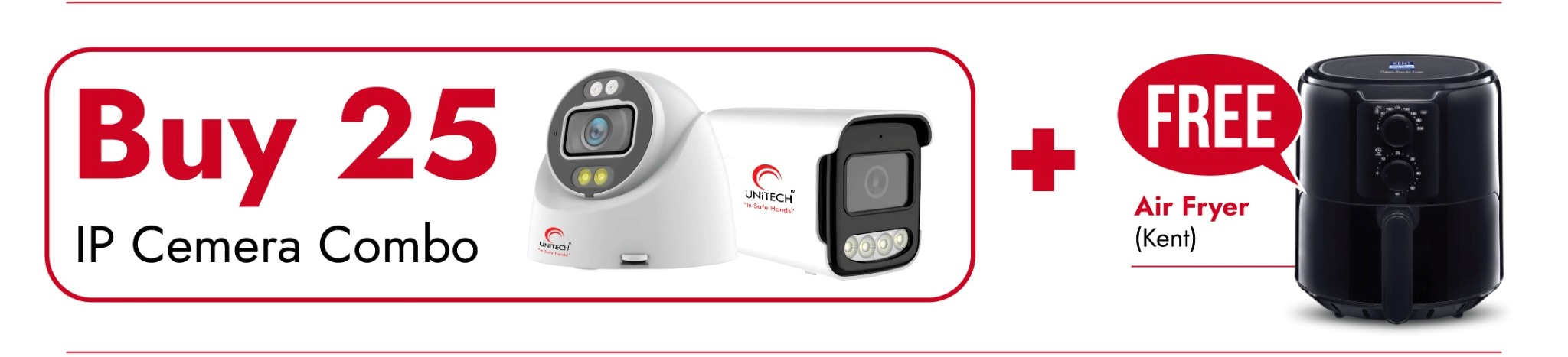 IP CAMERA COMBO (DOME+BULLET)